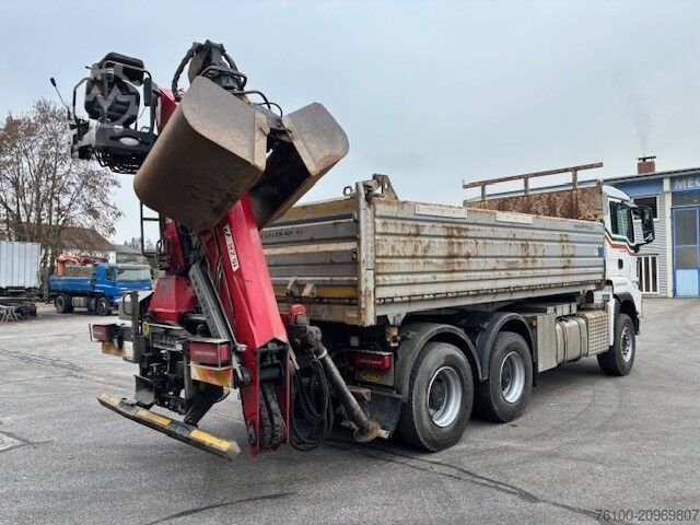 Three-sided tipper truck MAN TGS 33.500 3-S.-Gesteinskipper+PENZ 15Z