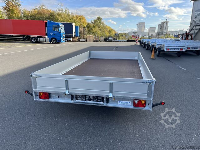 Car carrier trailer Temared CARKEEPER 4021/2 2,7 to. mit Bordwänden