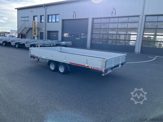 Car carrier trailer Temared CARKEEPER 4021/2 2,7 to. mit Bordwänden