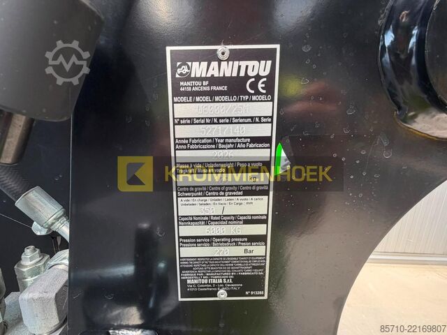 Teleskoplader Manitou W6000 Lier 6 ton