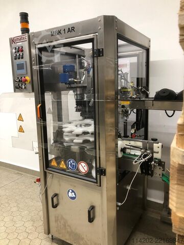 Kellereimaschine Kematec Anroller für Kapseln