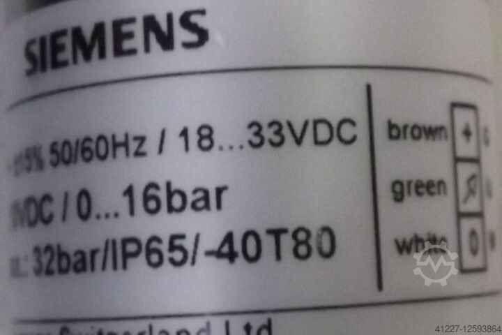 Pressure sensor Siemens QBBE2002-P16