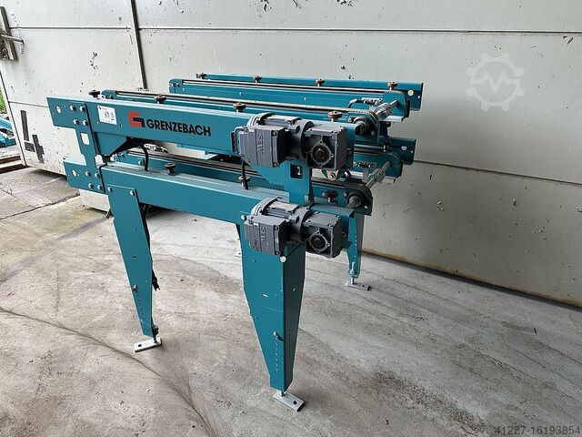 Förderband  2 Etagen mit Führungsrollen Grenzebach EZT 1400 x 760 mm