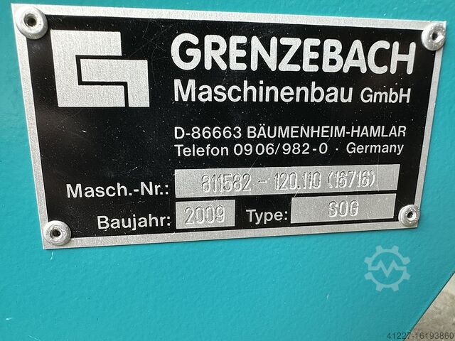 Conveyor belt frequency controlled Grenzebach SOG 2400 x 800 mm