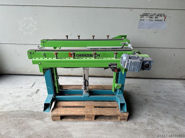Conveyor belt with lifting unit Grenzebach** ZFT 1400 x 760 mm