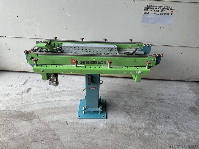 Conveyor belt with rotating unit Grenzebach ZFT 1400 x 770 mm