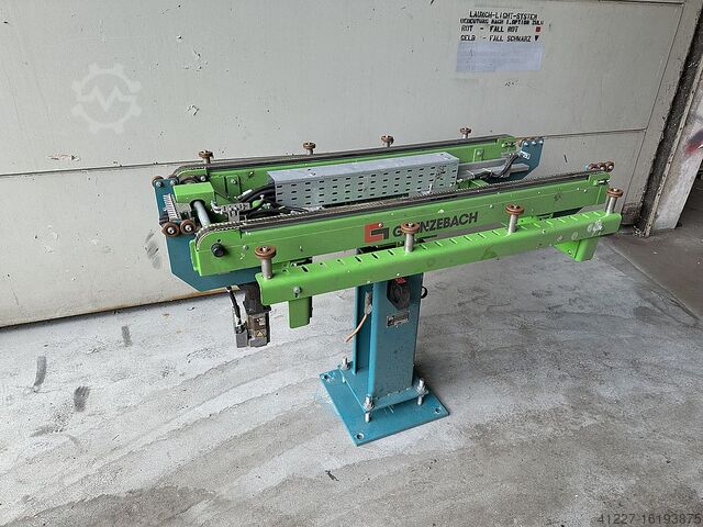 Conveyor belt with rotating unit Grenzebach ZFT 1400 x 770 mm