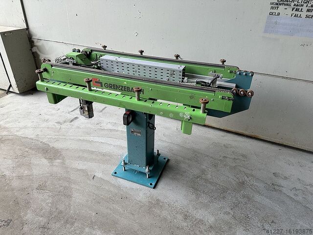 Conveyor belt with rotating unit Grenzebach ZFT 1400 x 770 mm
