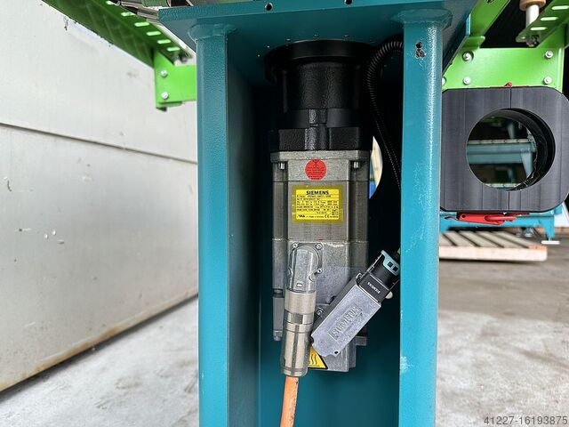 Conveyor belt with rotating unit Grenzebach ZFT 1400 x 770 mm