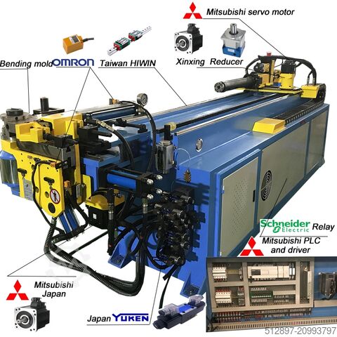 Rohrbiegemaschine, CNC-Biegen, automatisch EQ Automation BD63CNC4A2SP