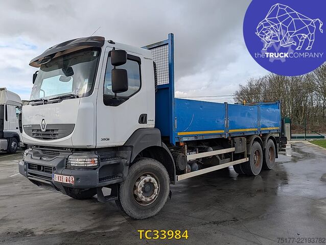 Platform trailer Renault Kerax 380