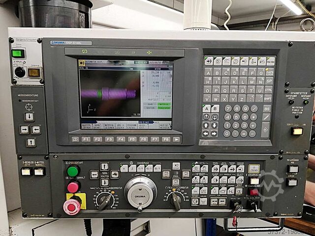 CNC 4-Achsen Drehmaschine Okuma LU300-2ST 350