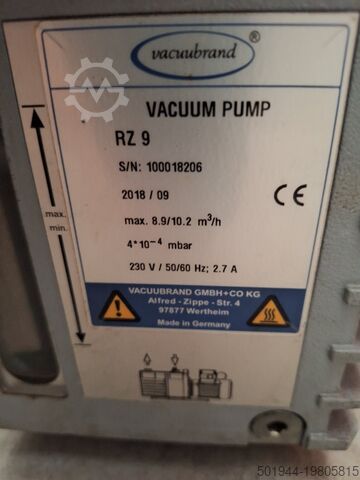 Vacuum pump VACUUBRRAND GMBH+CO KG RZ9