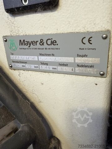 Strickmaschine Mayer & Cie. MAYER OVJA 1.6 ET 3WT with lycra feeders