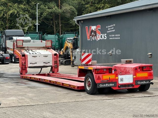 Tieflader-Sattelauflieger GOLDHOFER STZ-VP1 1.Achs Tiefbett-Auflieger
