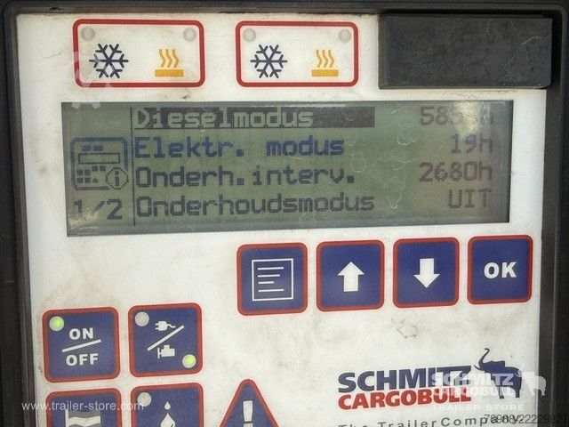 Kühlauflieger Schmitz Cargobull Tiefkühler Standard Ladebordwand