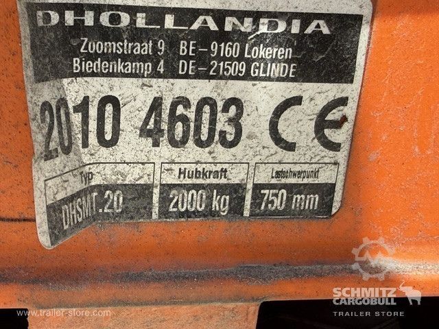 Kühlauflieger Schmitz Cargobull Tiefkühler Standard Ladebordwand