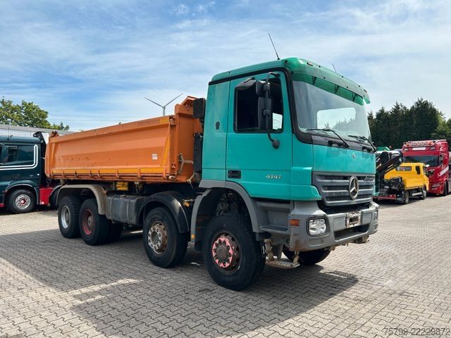 Dreiseitenkipper LKW MERCEDES-BENZ 4141 3Skipper mit Bordmatik 8x6