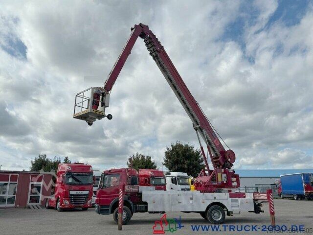 Autokran Mercedes-Benz 1529 Klaas Dachdecker Montagekran Hakenhöhe 46 M