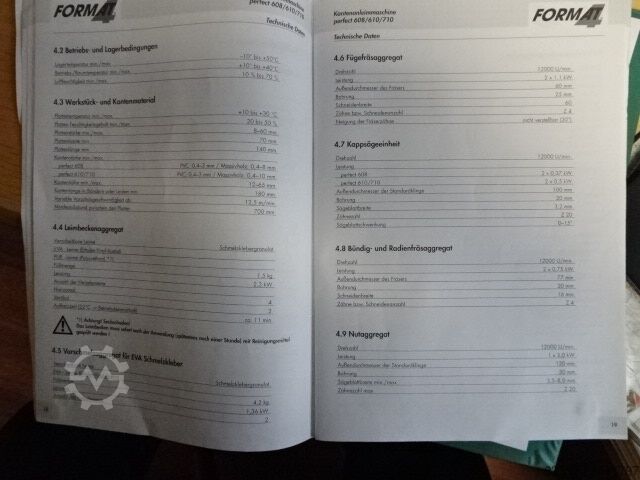 Kantenanleimmaschine Felder Perfect 710