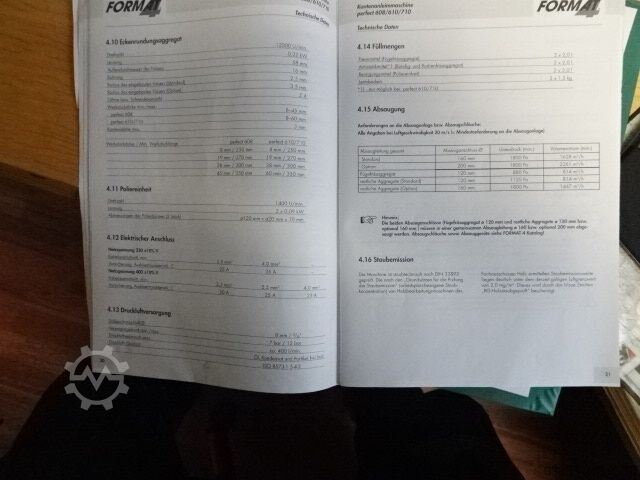 Kantenanleimmaschine Felder Perfect 710