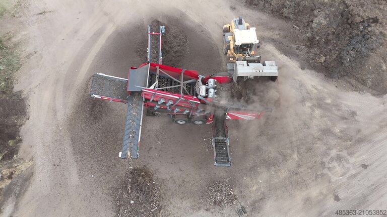 Mobile Sternsiebanlage Scheibenseparator Alzinger Maschinenbau Lepton 5100