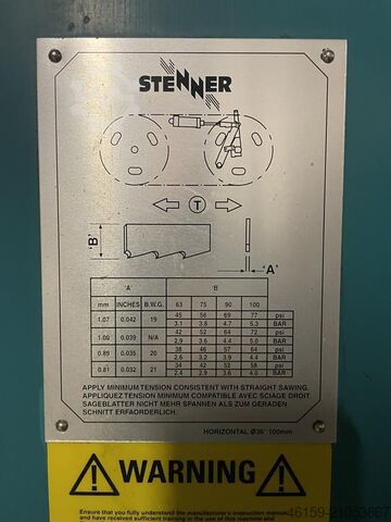 Bandsäge Stenner not Weinig or WACO MHS9