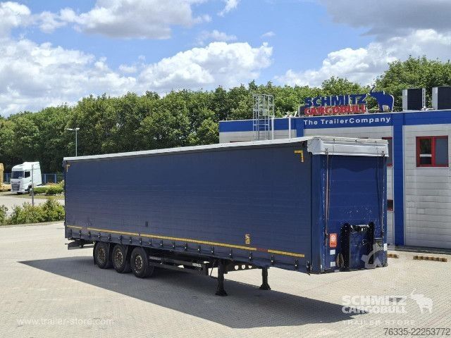 Open semitrailer with tarp Kögel Curtainsider Mega