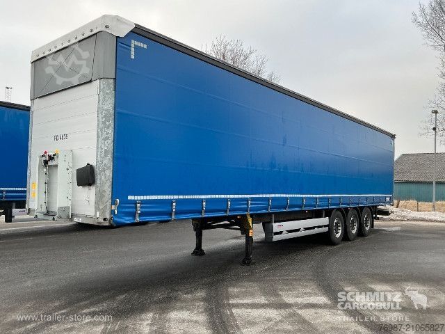 Auflieger mit Pritsche & Plane Schmitz Cargobull Curtainsider Standard
