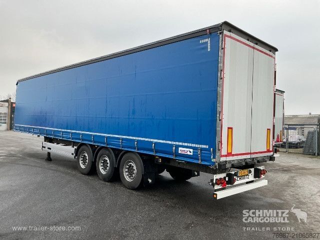 Auflieger mit Pritsche & Plane Schmitz Cargobull Curtainsider Standard
