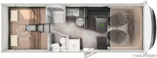 Integriertes Wohnmobil HYMER/ERIBA B-Klasse MC I 680 ALDE, Autarkie-Paket Smart