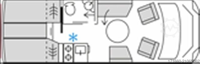 Teilintegriertes Wohnmobil BÜRSTNER Signature SFT 7.0 Halbjahreswagen - 20% sparen