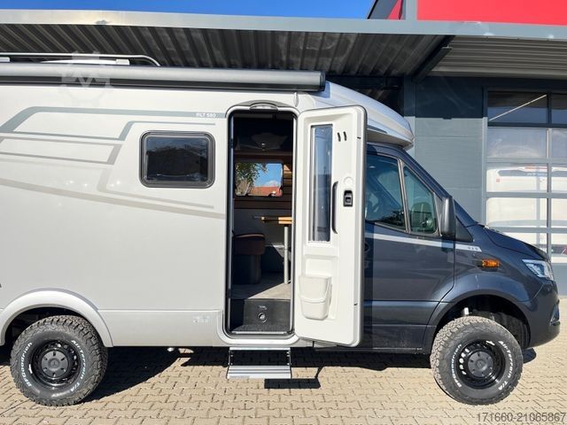 Teilintegriertes Wohnmobil HYMER/ERIBA ML-T 580 4x4 | OHNE Toilette