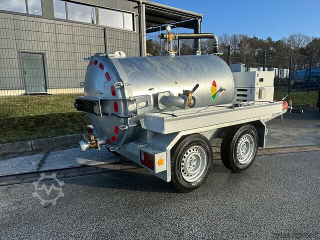 Vacuum tank truck  Schmies STS V-1,5 Vakuumsaugfass-Anhänger 2,7to