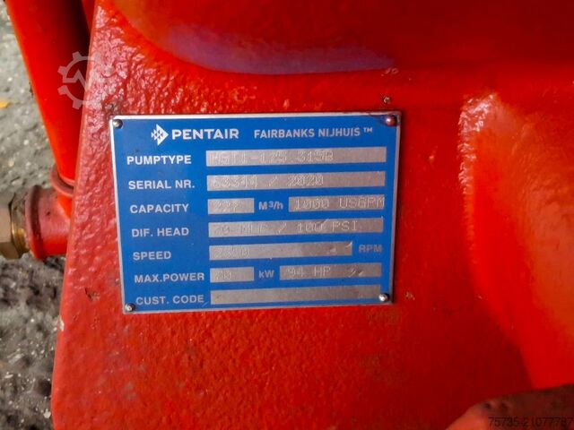 Wasserpumpe PENTAIR HGT1-125.315B