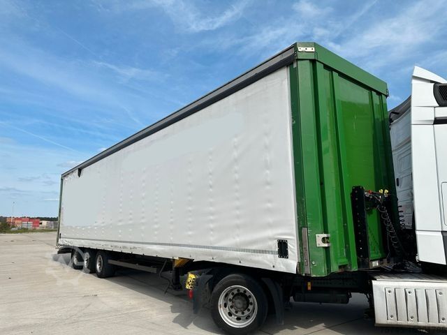 Auflieger mit Pritsche & Plane KÖGEL SN 24 * GETRÄNKE * HUBDACH * SAF-ACHSEN *