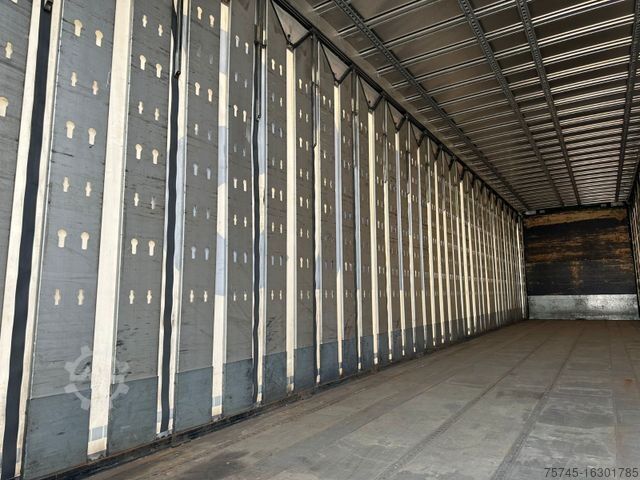 Auflieger mit Pritsche & Plane KÖGEL SN 24 * GETRÄNKE * HUBDACH * SAF-ACHSEN *