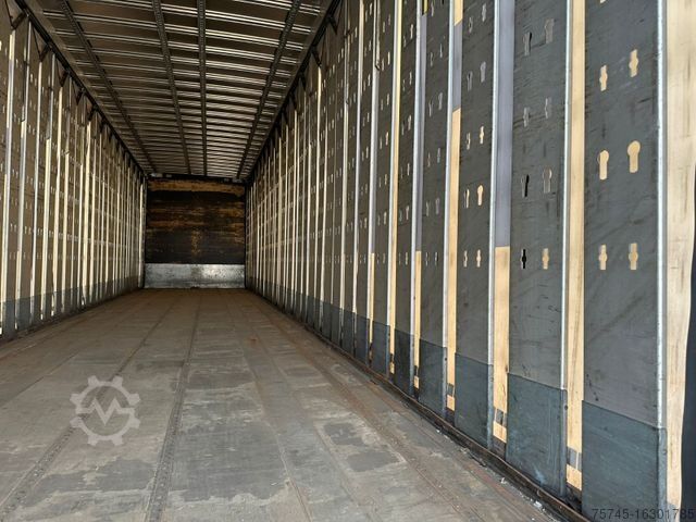 Auflieger mit Pritsche & Plane KÖGEL SN 24 * GETRÄNKE * HUBDACH * SAF-ACHSEN *