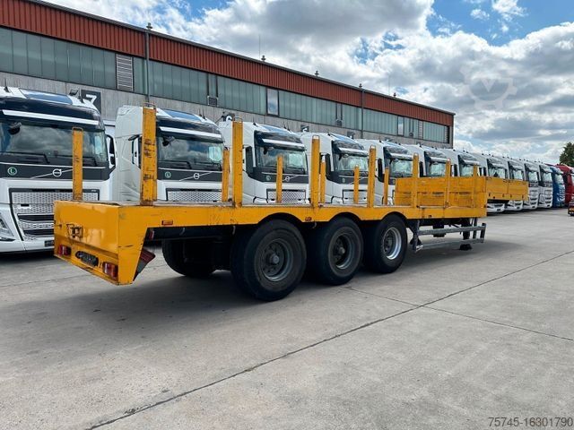 Tieflader-Sattelauflieger BABELSBERGER *SSA 51 * SAF * 14 RUNGEN * BALLAST