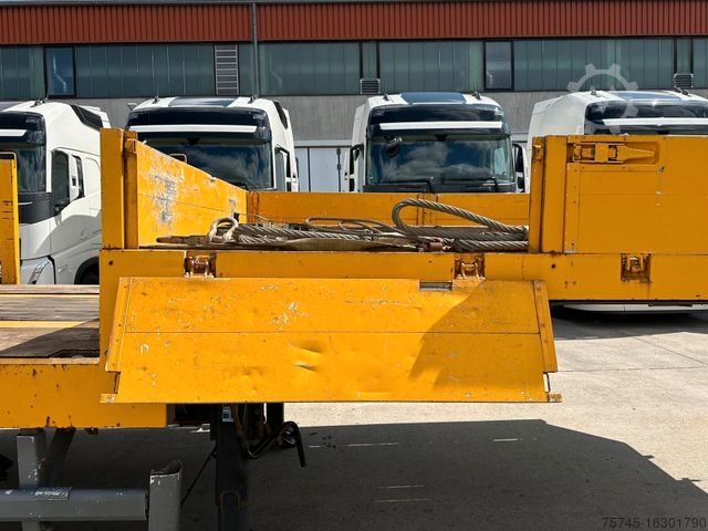 Tieflader-Sattelauflieger BABELSBERGER *SSA 51 * SAF * 14 RUNGEN * BALLAST