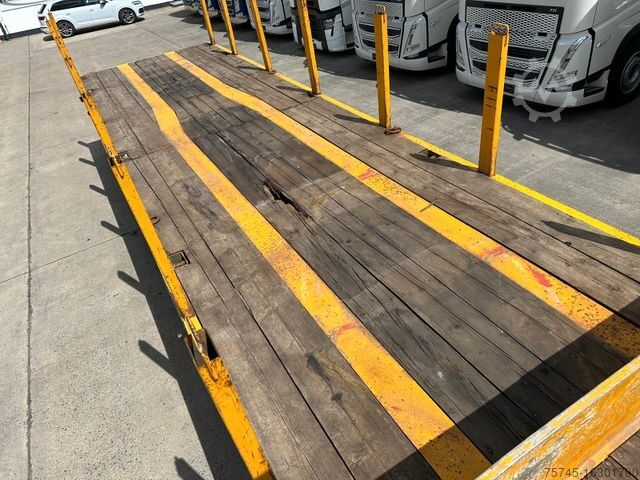 Tieflader-Sattelauflieger BABELSBERGER *SSA 51 * SAF * 14 RUNGEN * BALLAST