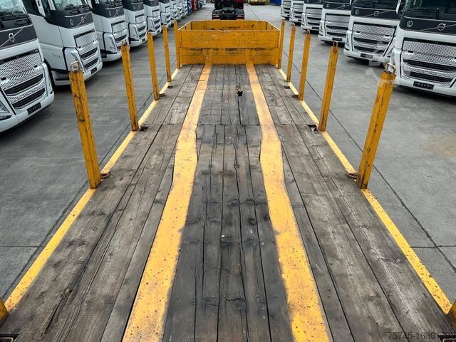 Tieflader-Sattelauflieger BABELSBERGER *SSA 51 * SAF * 14 RUNGEN * BALLAST