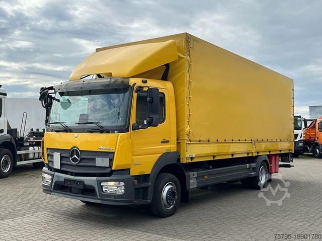 LKW mit Pritsche & Plane MERCEDES-BENZ Atego 1224 L Pritsche LBW LBW 1.5to