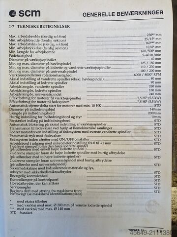 Gießmaschine SCM TOPSET 23