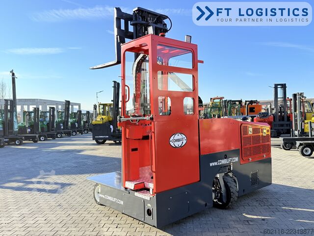 4-way forklift Combilift C3000GST TRIPLEX 8300 FREE-LIFT NEW TIRE