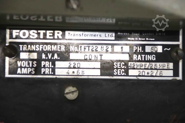 Einphasen-Trenn-Transformator 42V Foster 1 FT22 82