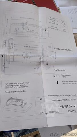 Monoblock CNC 5-Achs Säge THIBAUT TC 04
