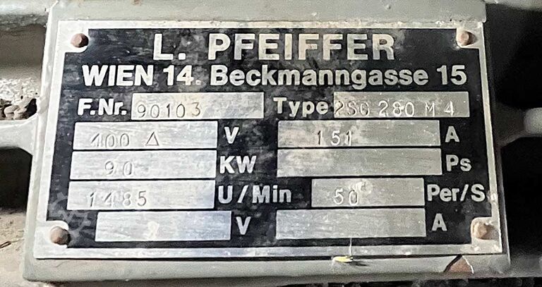 Extruder Pfeiffer 2SH 270M 4