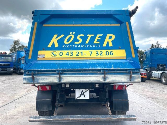 Tipper semitrailer MEILLER 27m³ Alu Kippauflieger / Fertigerbremse/Alufelge