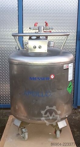 Vessel for liquid nitrogen cryogenic Messer Griesheim Dewar vessel for liquid nitrogen cryogen